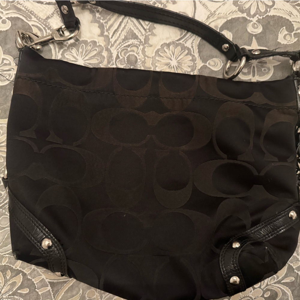 Elegant Black Designer Women's Bag Coach
